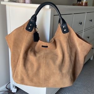 Ellington Large Suede Bag